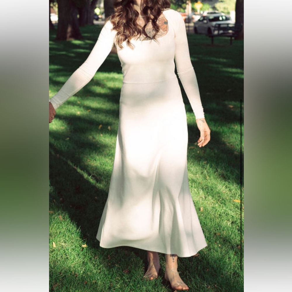 Chic White Maxi Dress - Marcella Marvin - Picture 5 of 10